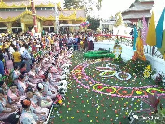 အပျိုစင်လေးများခင်းရသည့်ပန်းမွေ့ယာပူဇော်ပွဲ (၁)