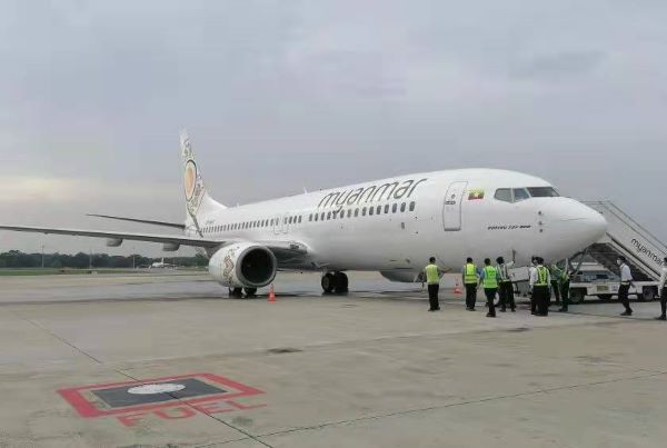 MNA တရုတ်-ကူမင်းခရီးစဉ်သစ်စတင်ပျံသန်း