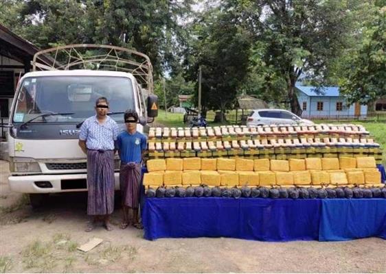 မိုးညှင်းမြို့နယ်တွင် ငွေကျပ် ၂ဒသမ၂၇ဘီလီယံတန်ဖိုးရှိ မူးယစ်ဆေးဝါးများ ဖမ်းဆီးရမိ