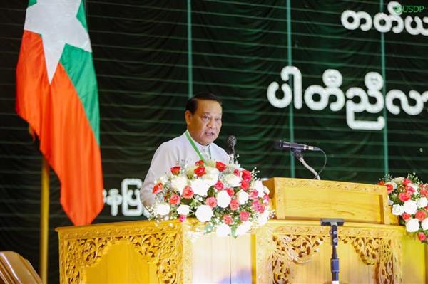 ကြံ့ခိုင်ရေးပါတီ ဗဟိုအလုပ်အမှုဆောင်အဖွဲ့သစ် ရွေးချယ်တင်မြှောက်ခဲ့ပြီး ဦးခင်ရီ ပါတီဥက္ကဋ္ဌ ဖြစ်လာ