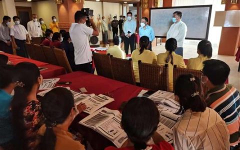 ပုဂံတွင်ဖွင့်လှစ်လျက်ရှိသည့်တရုတ်စကားပြောသင်တန်း