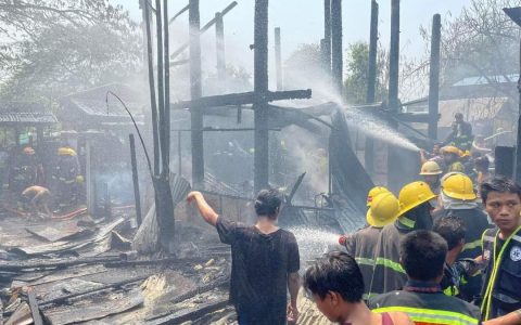 မန္တလေးမြို့တွင် ဖုန်းအားသွင်းထားရာမှ အပူလွန်ကဲပြီး မီးလောင်မှု ဖြစ် နေအိမ် ၅ လုံးမီးလောင်ဆုံးရှုံး