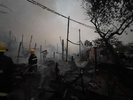 မန္တလေးချမ်းမြသာစည်မြို့နယ်မီးလောင်မှုဖြစ်ပွား