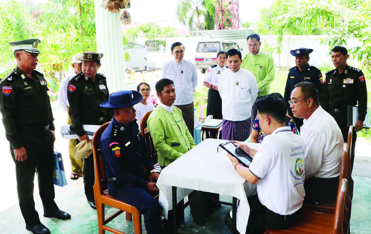 သန်းခေါင်စာရင်း ကောက်ယူနိုင်ရန်အတွက် ရှေ့ပြေးစမ်းသပ် သန်းခေါင်စာရင်းကောက်ယူမှုစတင်လျက်ရှိ