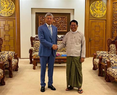 တရုတ်-မြန်မာ ဆက်ဆံရေး၊ နယ်စပ်ဒေသ တည်ငြိမ်အေးချမ်းရေးတွေ့ဆုံ
