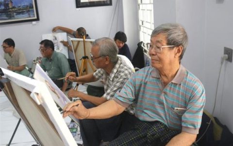 မန္တလေးမြို့က အထင်ကရ ပန်းချီဆရာကြီးတစ်ဦးဖြစ်သည့် ဦးဇော်ဝင်း(သစ်ထွင်း) ကွယ်လွန်