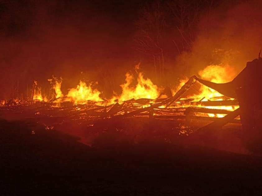 မုံရွာမြို့ အမှတ်(၇၅)သစ်စက် မီးလောင်မှုဖြစ်ပွား